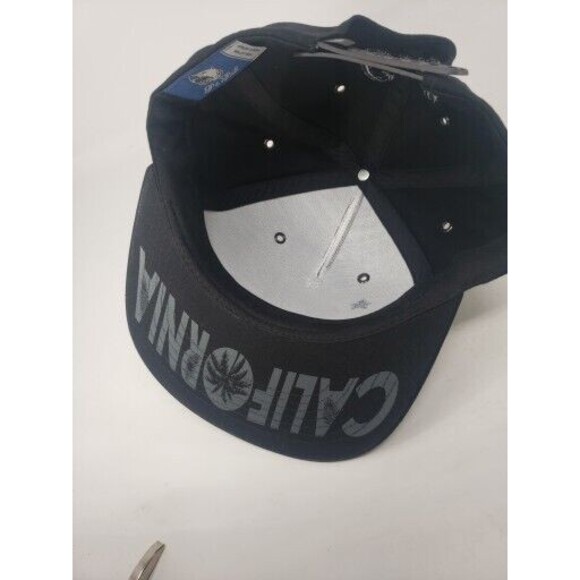 California Republic Pit Bull Snapback Hat Cali Bear NEW Black Collectible - Picture 14 of 14